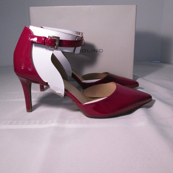 Bandolino Ginata D'Orsay Ankle Strap Pointed Toe Pumps Sz 10 - Picture 7 of 13